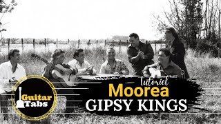 Moorea  Gipsy Kings  Guitar Tabs  Guitar tutorial [upl. by Alfeus]