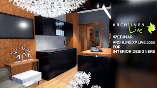 ARCHLineXP LIVE 2020 for Interior Designers [upl. by Jabin]