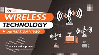 Wireless Technology  Animation Video  Network Kings [upl. by Kcirevam]