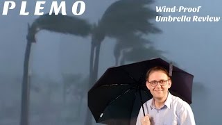 PLEMO WINDPROOF UMBRELLA REVIEW  HOW WINDPROOF IS IT [upl. by Higley812]