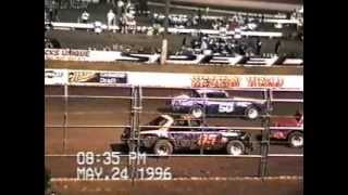 May 26 1996 Charles McLane car 50 Manzanita Speedway main event [upl. by Plath267]