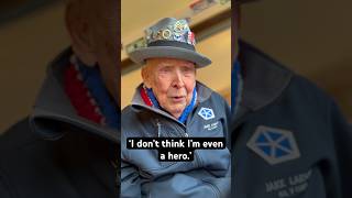 DDay Veteran Jake Larson’s Very Powerful Words history normandy dday ww2history [upl. by Dryfoos]