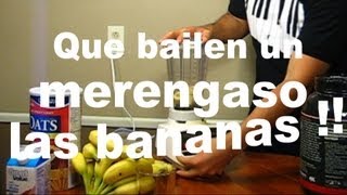 Batido de proteinas casero por menos de 1  3 shakes en 1 video [upl. by Airdni]