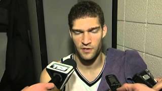 Brook Lopez on the Nets win in Phoenix [upl. by Adeirf]