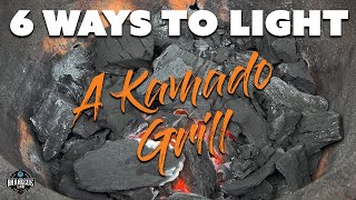 6 Ways to Light a Kamado Grill  How to Light A Kamado Grill [upl. by Delly184]