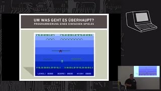 Spielentwicklung in 6502 Assembler für 8Bit Heimcomputer German 2016 [upl. by Lenoj796]