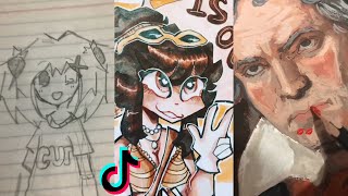 ALT Drawing TikToks  New ART Compilation 28 [upl. by Eiramadnil]