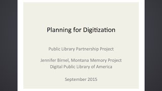 Planning for Digitization [upl. by Corri]