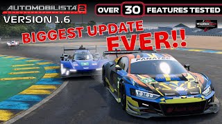 AMS2 V16 Biggest Update Ever  Over 30 Features Tested [upl. by Kirshbaum857]