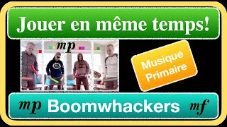 Boomwhackers  Activité de musique élémentaire avec les nuances Mezzo Piano et Mezzo Forte [upl. by Keele998]