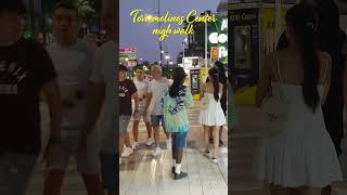 Torremolinos Night Walk 001 travel spain summervibes shopping vacation [upl. by Fidole]