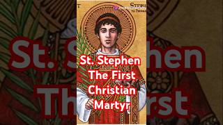 Patron saint of bricklayers and stonemasons StStephen youtubeshorts history [upl. by Eelrihs]