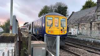 Parbold Station Level Crossing Lancashire Monday 15042024 [upl. by Sharyl]