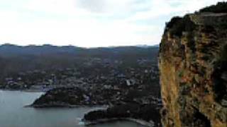 VUE DES CALANQUES DE CASSIS AVEC DIANE ET SON CHIEN [upl. by Ecila193]