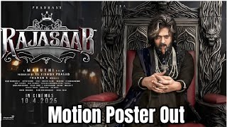 Raja Saab Motion Posters  Prabhas  VJ Reviews [upl. by Meagher]