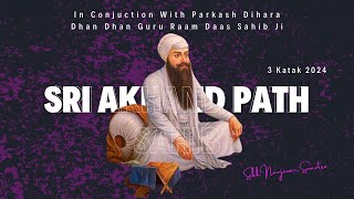 LIVE Bhog Sri AkhandPath Sahib  Parkash Dihara Sri Guru RamDas Sahib Ji  Medan24 [upl. by Nivad251]