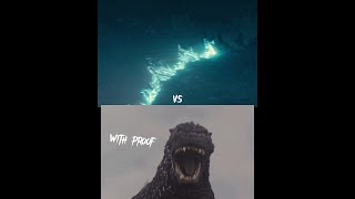 Heisei Godzilla vs legendary Godzilla with proof [upl. by Zulch966]