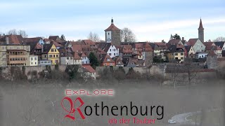 Explore  Rothenburg ob der Tauber Germany [upl. by Llerrehc979]