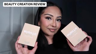 BEAUTY CREATIONS X MURILLO TWINS VOLUME 2  REVIEW  OfficialBeautyCreations [upl. by Sirc]