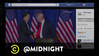 Donald Trump Is Bad at Shaking Hands  midnight with Chris Hardwick [upl. by Teddy]