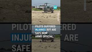 Jammu And Kashmir Army Chopper With 3 Onboard Crashes In Kishtwar [upl. by Edward]