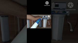 How to change🤔 water filter cartridgeclean water filter [upl. by Deering109]