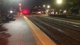 Metra train departs Mount Prospect Station [upl. by Adnaluoy]