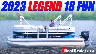 2023 Legend 18 Fun pontoon boat [upl. by Hennessy]