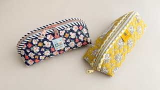 BloomBerry Zipper Pouch Panel  Little Friend Zip Pouch [upl. by Dacy]