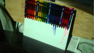 Crayon Melting Time Lapse [upl. by Ulda]