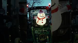 Lichterfahrt 2023 der Landjugend Immensen christmas farming tractor [upl. by Orodisi]