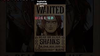 Red haired Shanks edit  One piece edit  🔴🥶🛐🥵 [upl. by Lein443]