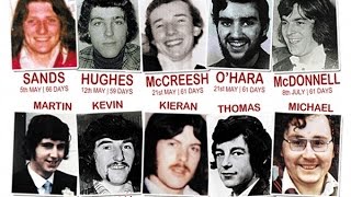 Irish Hungerstrikers Tribute  10 Irish Republican Heros [upl. by Anallese546]