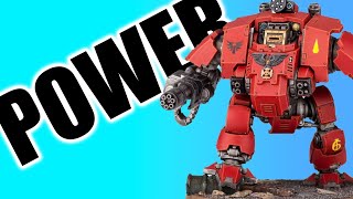 Redemptor Dreadnought is POWERFUL  warhammer 40k space marine unit review [upl. by Erde]