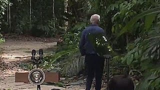 Biden wanders off into Amazon rainforest after refusing to take questions from reporters [upl. by Heidi]