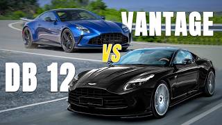 HeadtoHead Driving Impressions  2025 Aston Martin Vantage vs 2024 DB12 [upl. by Igal36]