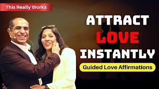 Attract Love INSTANTLY Affirmations Meditation  Affirmations to Attract Love  Mitesh Khatri [upl. by Hsaniva268]