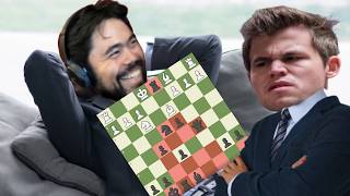 Hikaru Premoves Entire Game To Beat Magnus CarlsenOriginal Video [upl. by Yrro]