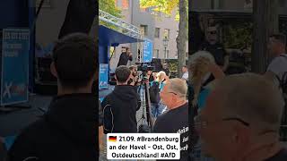 🇩🇪 2109 Brandenburg an der Havel  Ost Ost Ostdeutschland AfD [upl. by Hcnarb]