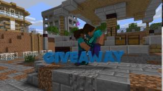 130 SUBS Minecraft Intro  Giveaway  Mine imator [upl. by Chev783]