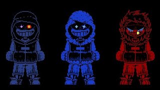 UNDERTALE AUS NegaHeroes Time Trio  The Trio of Depressed Killers My Take [upl. by Laamak]