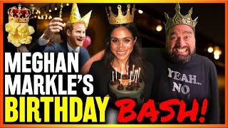 SURPRISE Meghan Markles Birthday BASH Featuring Special Guests LIVE [upl. by Atsylac]