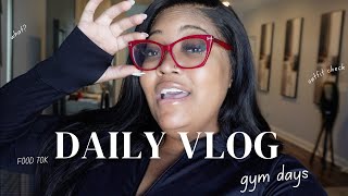 WANTING TO GIVE UP  GYM DAYS  BABYGIRL IS SICK  Running Errands  CRYING WOLF  DAILY VLOG 024 [upl. by Masha]