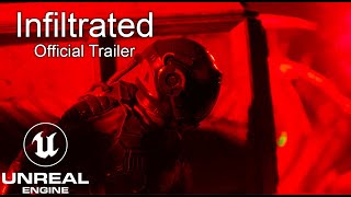 Infiltrated Trailer  Alien Short Film made in Unreal Engine 5 [upl. by Bran]