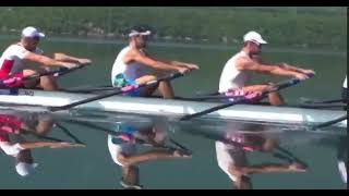 Croatian Mens Quadruple Sculls M4x  Technique [upl. by Anaya202]