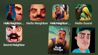 5 Hello Neighbor Games Hello Neighbor Nickys DiariesHello Neighbor 1Hide amp SeekSecret Neighbor [upl. by Tasha]