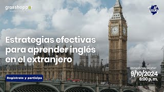 Estrategias efectivas para aprender inglés en el extranjero [upl. by Anayik60]