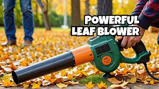 Leaf Blower Cordless Review  21V Electric Cordless Leaf Blower [upl. by Aenehs777]