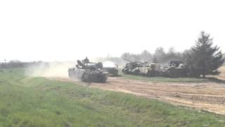 Chieftain Tank  Engine Sound  Duxford IWM May 2014 [upl. by Cioban]