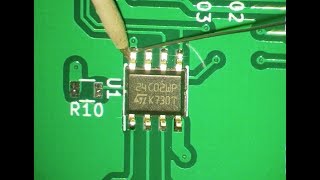 Making of the PCB  SMD soldering PWJ88 [upl. by Nesyrb]